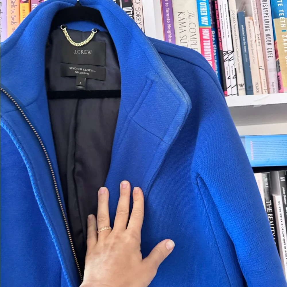 J.CREW STADIUM-CLOTH COCOON COAT, B2770 - Picture 7 of 7
